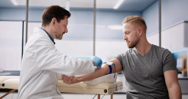 patient blood draw by doctor 600nw 2423870161 patient blood draw by doctor 600nw 2423870161